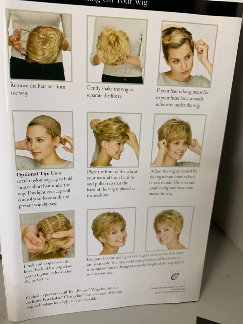 Layered Short Bob Wig - Light Brown Blonde NWT